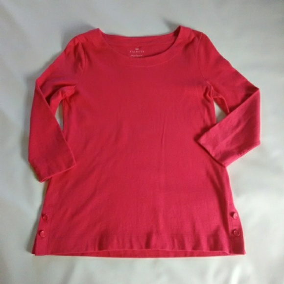 Talbots Tops - Talbots pink cotton top